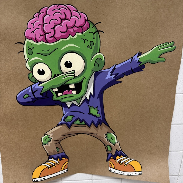 zombie dab painting 