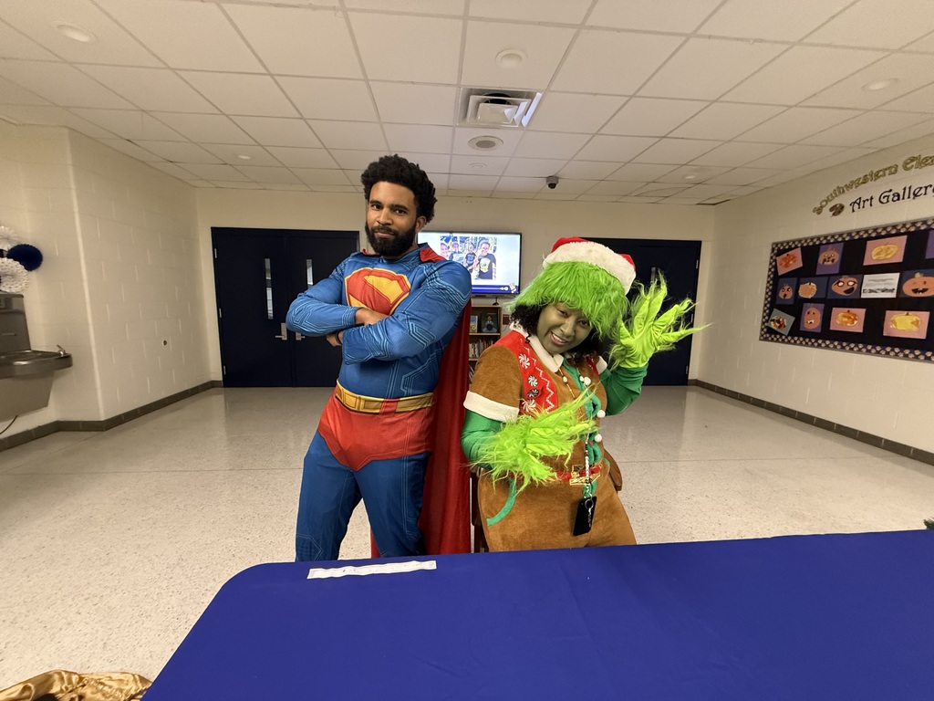 students at the Halloween event