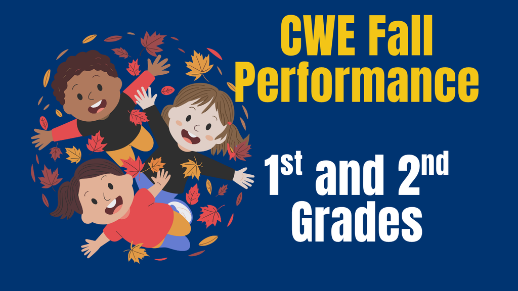 CWE Fall Performance for 1st and 2nd Grades