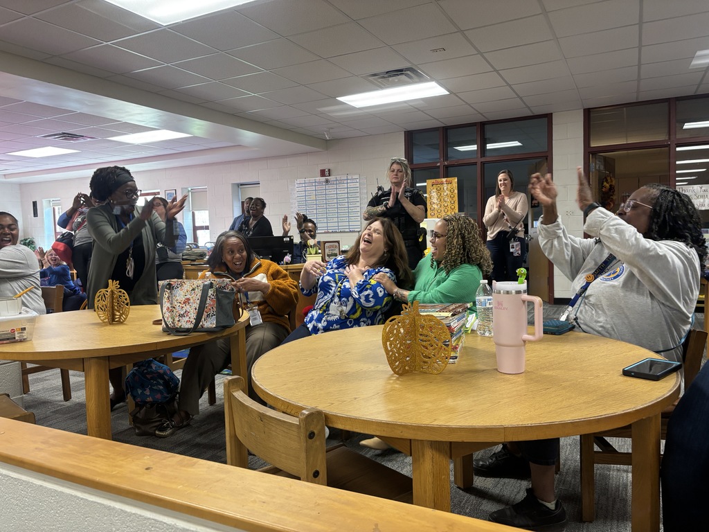 Mrs. Zimmerman - this year's Instructional Assistant of the Year