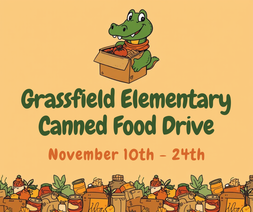 The GFE Canned Food Drive kicks off Monday and runs through November 24th! Please help us support families in need this holiday season by donating nonperishable food items. Donation bins will be conveniently located in the foyer for easy drop-off. Thank you for your generosity and for helping make the holiday season a little brighter for others!