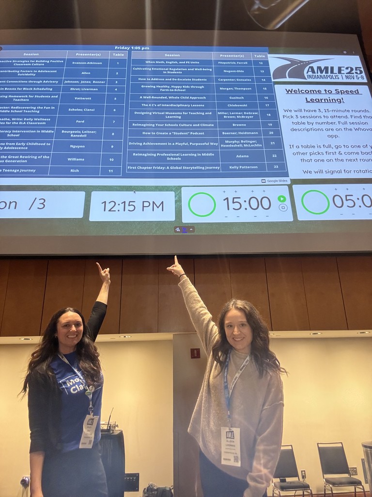 HMS teachers at conference