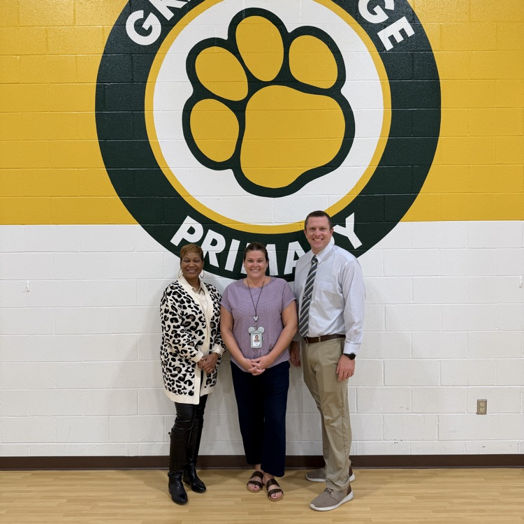 literacy teacher of the year Mrs Davis with admin