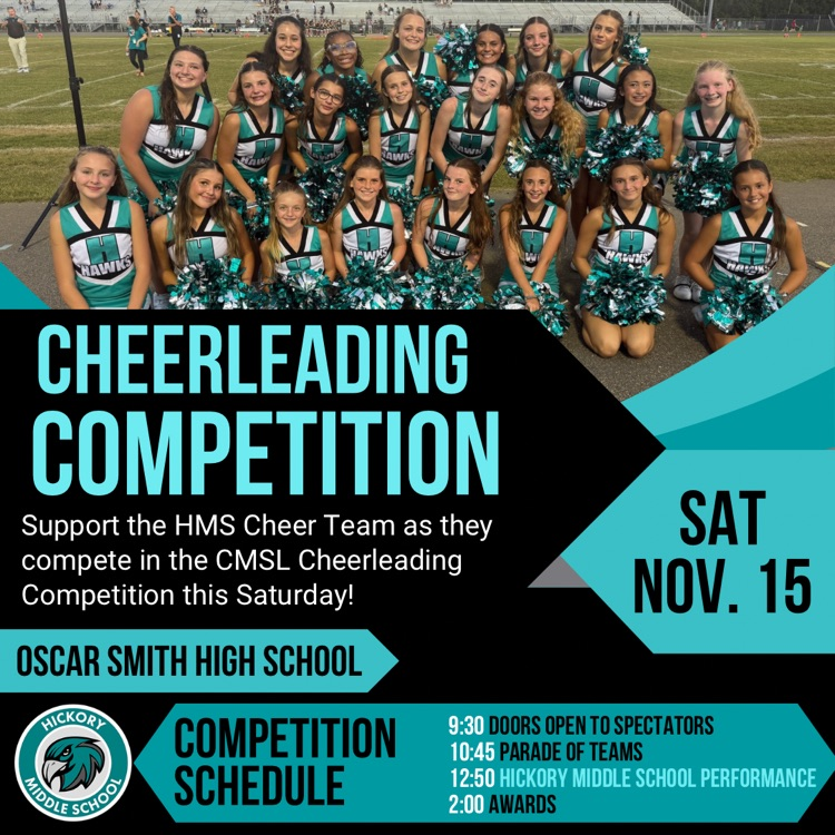 cheerleading competition information date and time