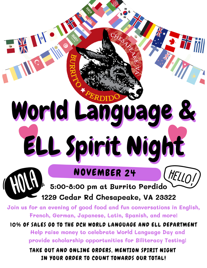 World Language & ELL Spirit Night