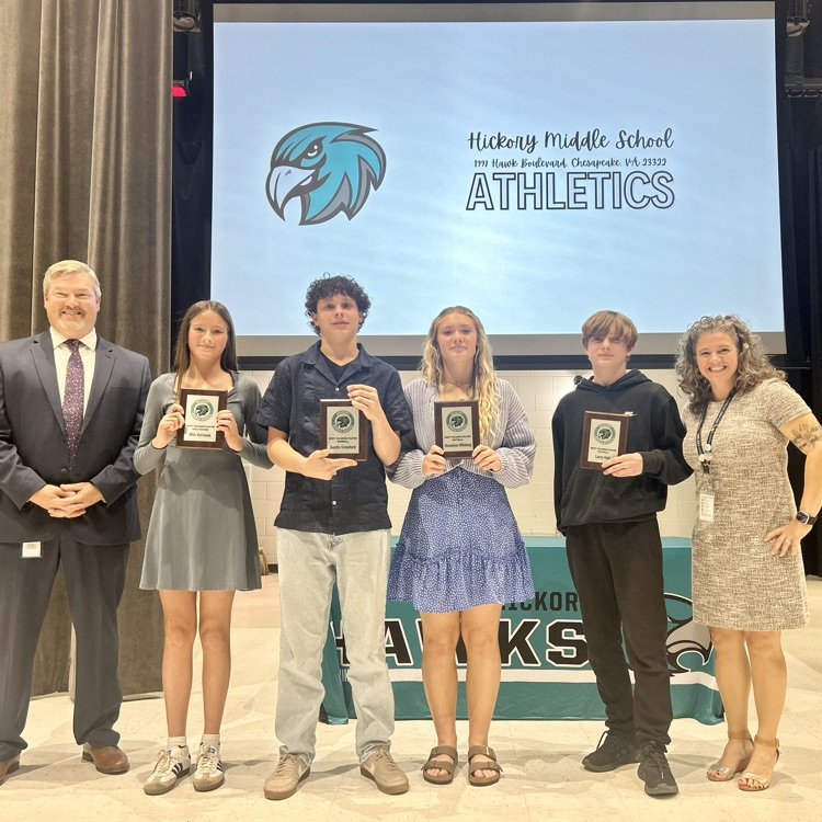 students at sports awards