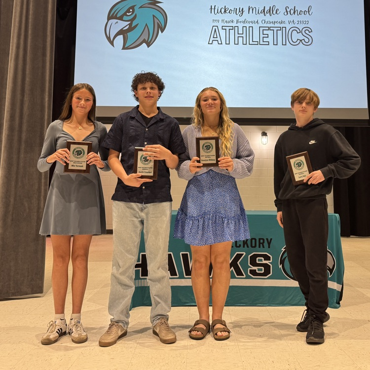 students at sports awards