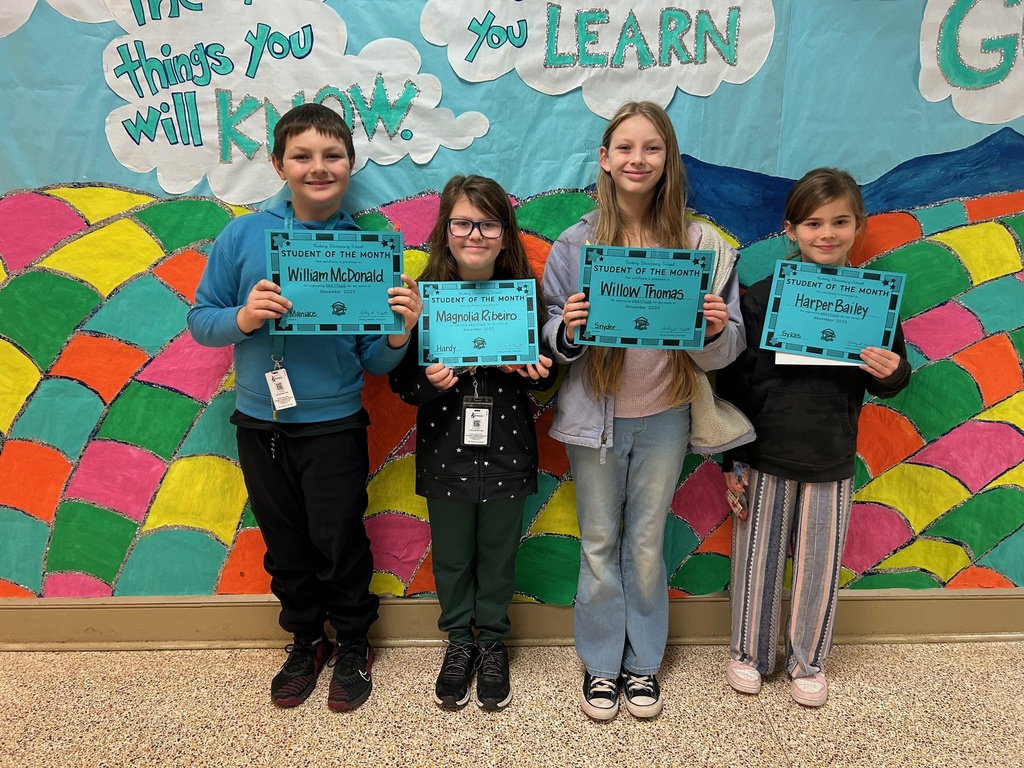 3rd students of the month