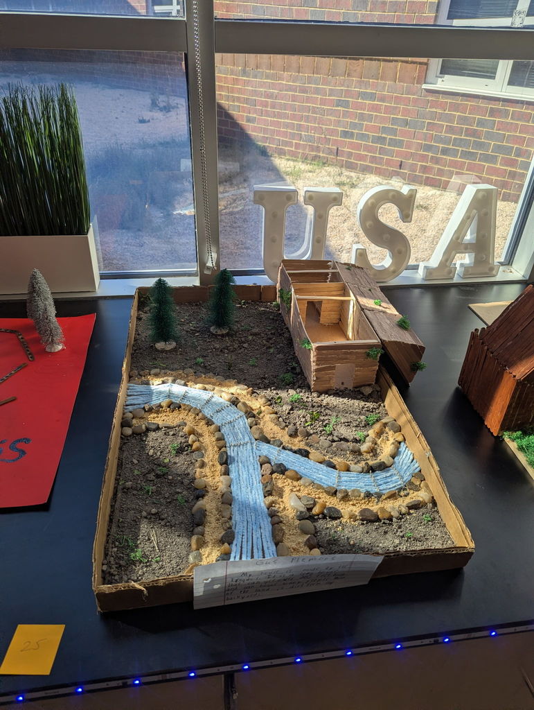 Student rendition of an indigenous dwelling