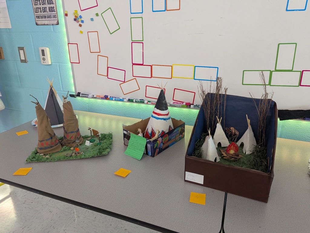 Student rendition of an indigenous dwelling