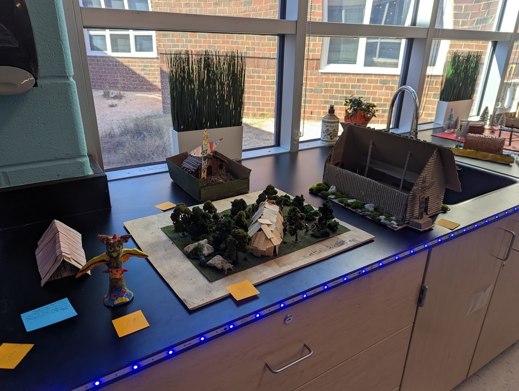 Student rendition of an indigenous dwelling