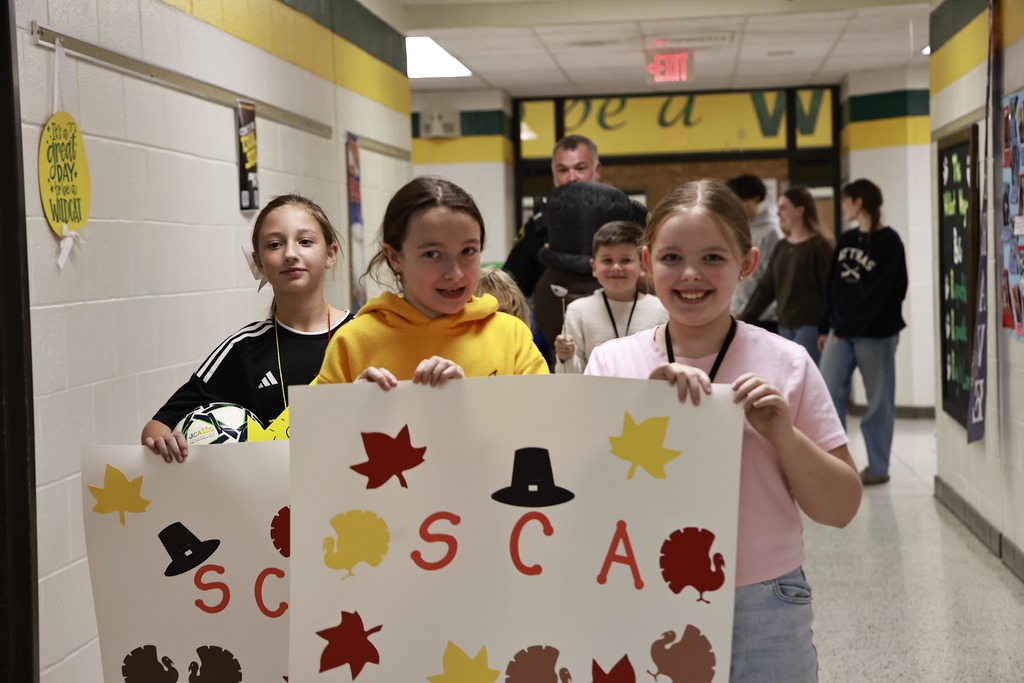 GBI Students walking in their thanksgiving parade