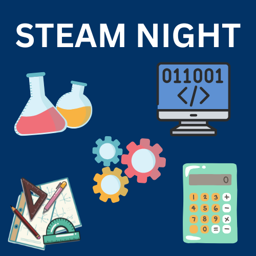 STEAM NIGHT with decorate STEM items