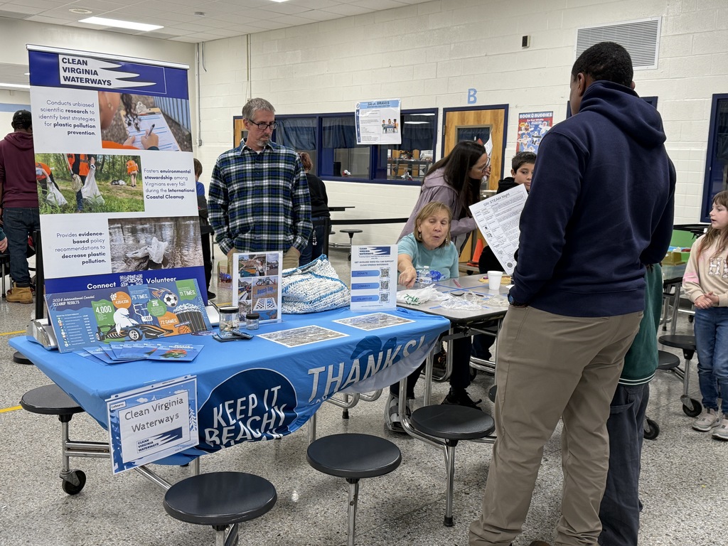 Clean Virginia Waterways Table