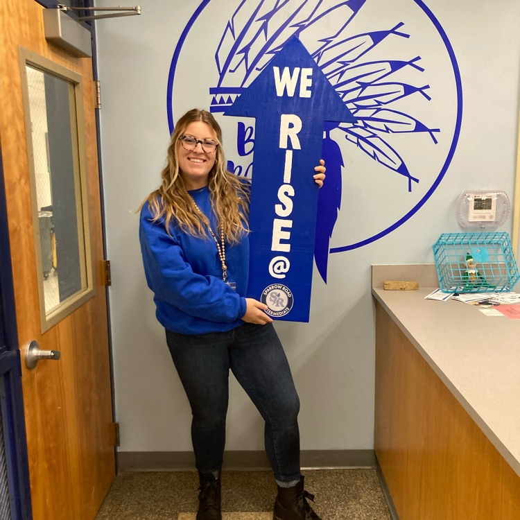 Ms. Coleman with RISE arrow 