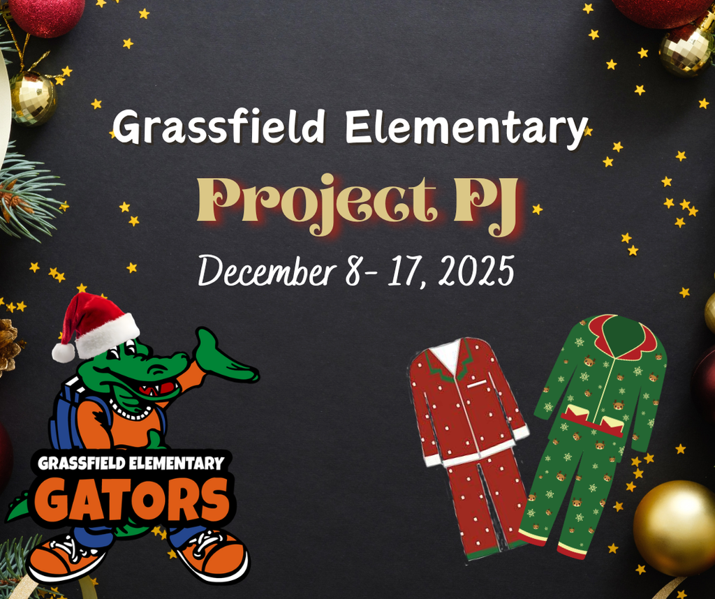 GFE Gators Annual Project PJ Drive December 8th - 17th Help us fill the box in the GFE foyer with warm, snuggly PJs for kids who need them. We are looking for sizes 5t to small adult
