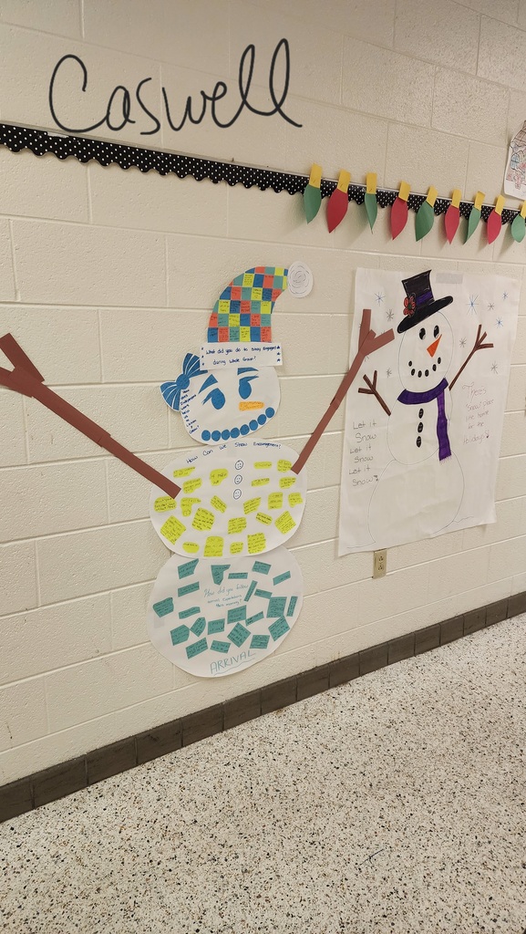 Caswell's Class Snowman