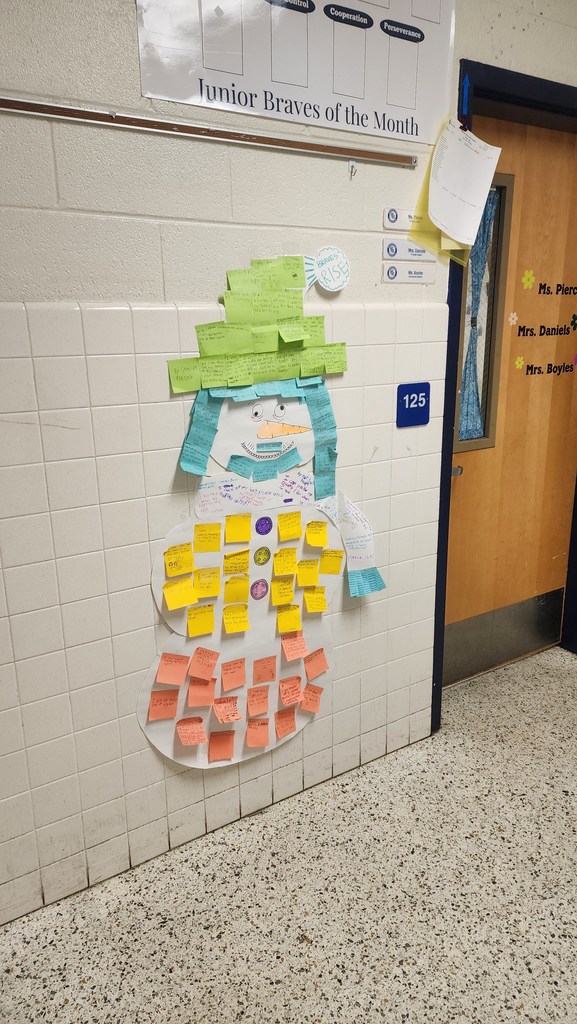 Pierce's Daniels Class Snowman