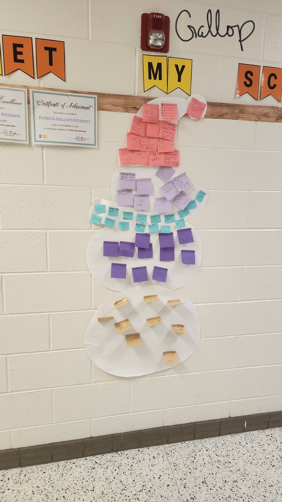 Gallop's Class Snowman