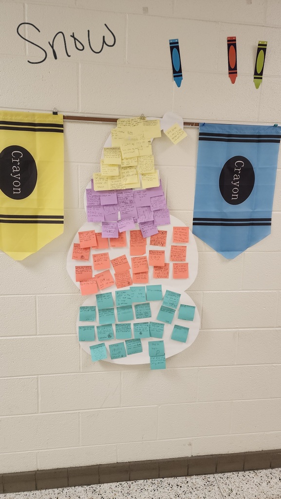 Snow's Class  Snowman in the halls