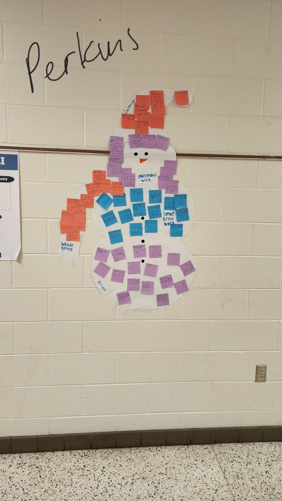 Perkins Class  Snowman in the halls
