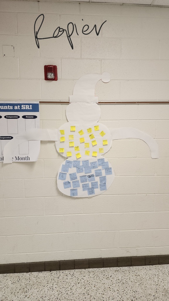 Rapier's Class  Snowman in the halls