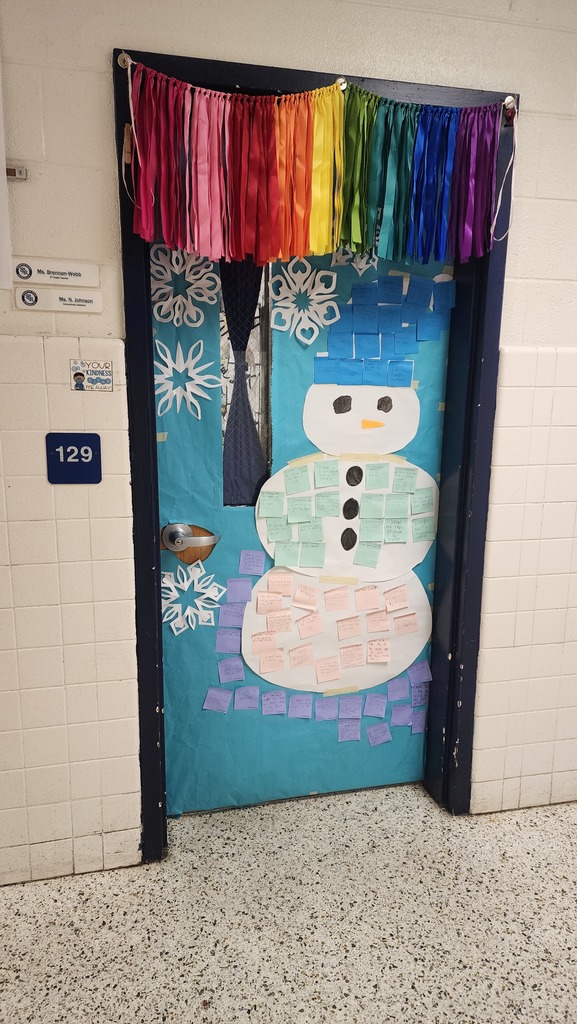 Brennan-Webb's Class  Snowman in the halls