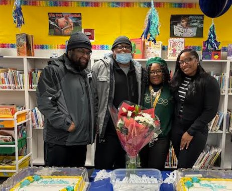 Mrs. Archie with her beautiful family