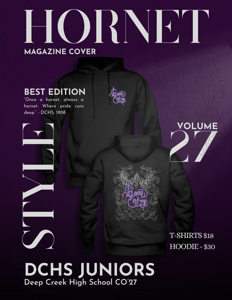 Class of 27 Merchandise Flyer