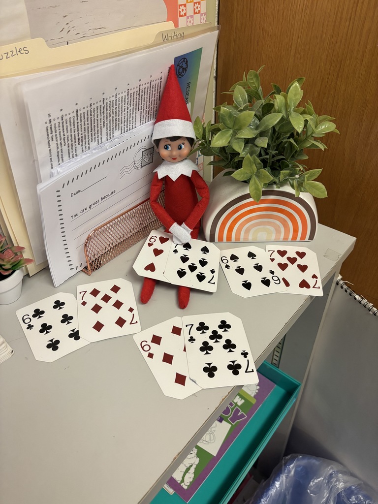 students and staff on spirit day