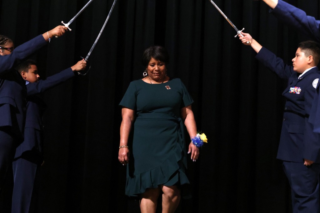 teacher of the year ceremony