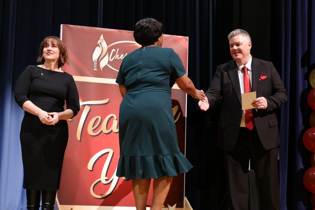 teacher of the year ceremony