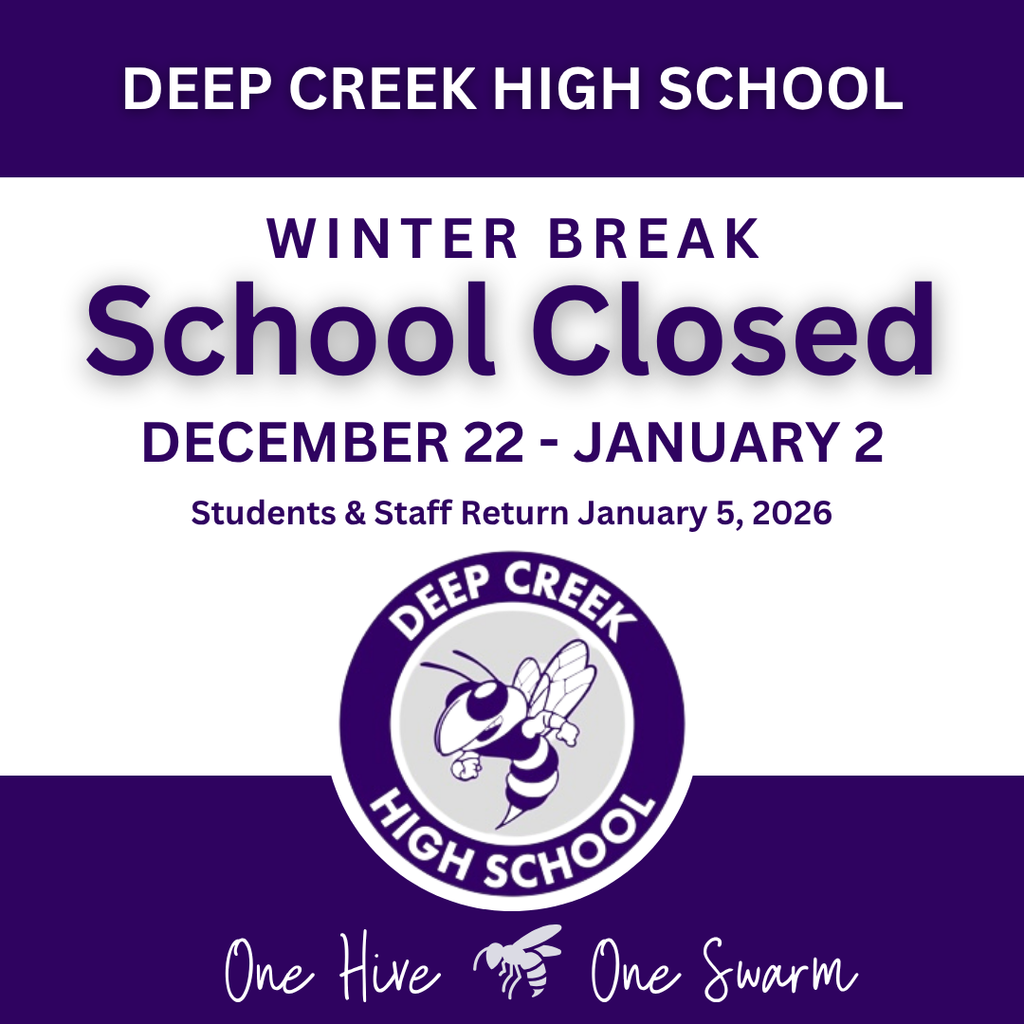 DCHS Winter Break Dec 22-Jan 2