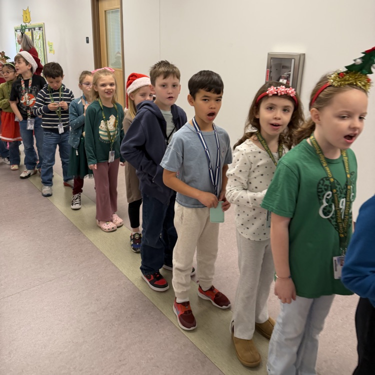 2nd graders Caroling
