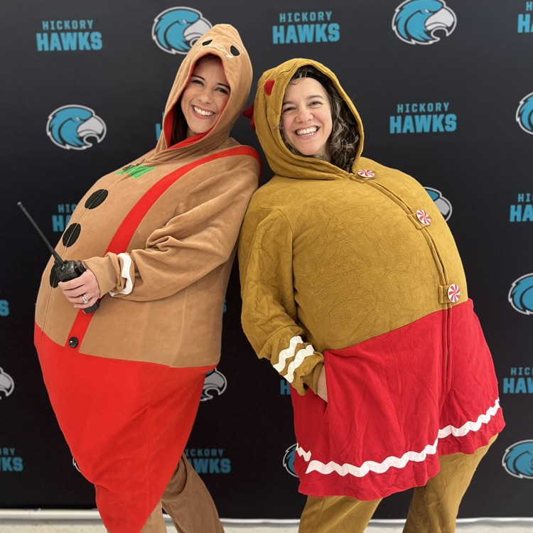 two people dressed as gingerbread