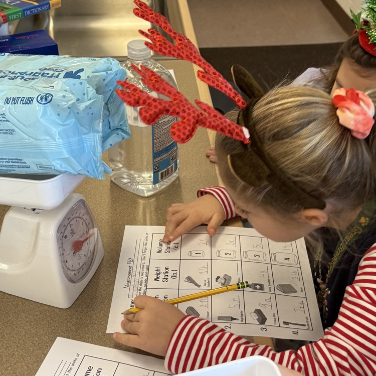 gr 2 math PBA in STEAM lab