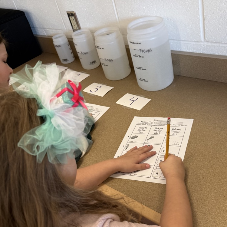 gr 2 math PBA in STEAM lab