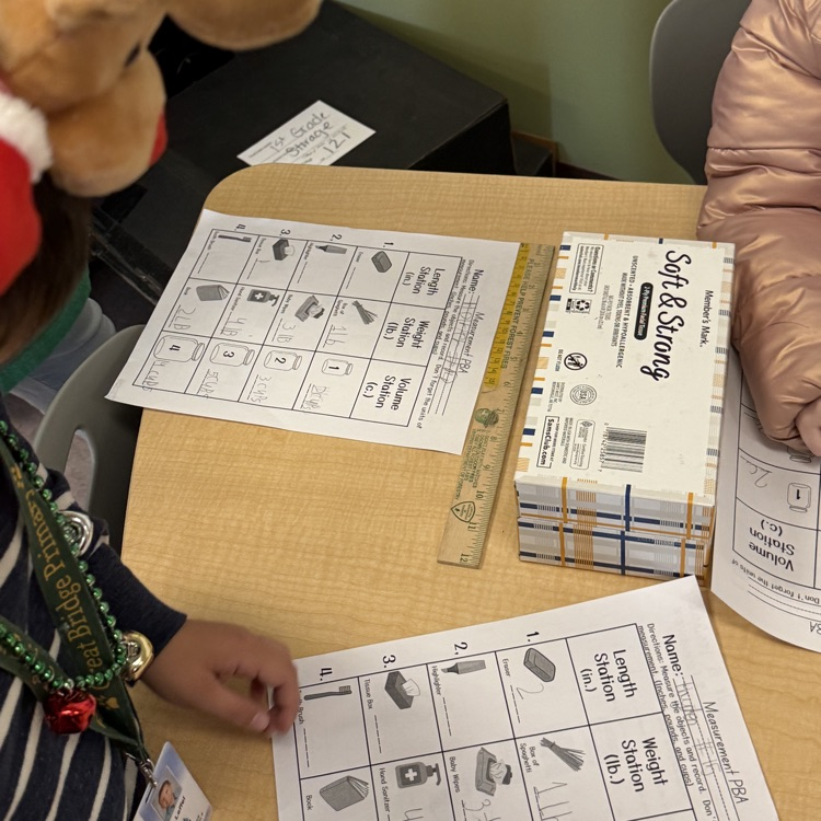 gr 2 math PBA in STEAM lab