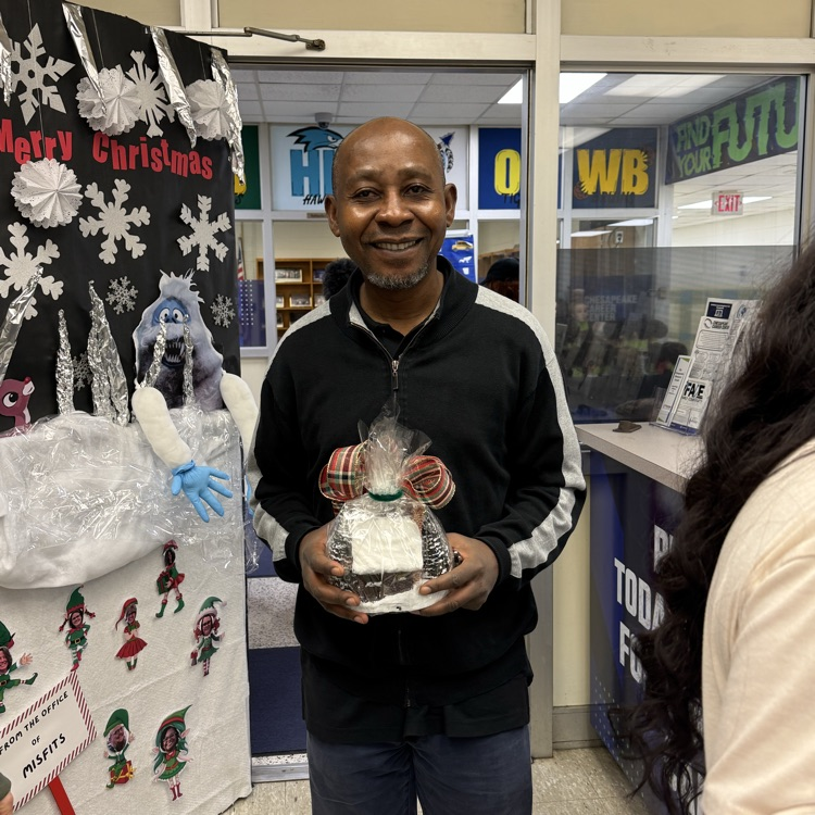 faculty and staff in main office. 
