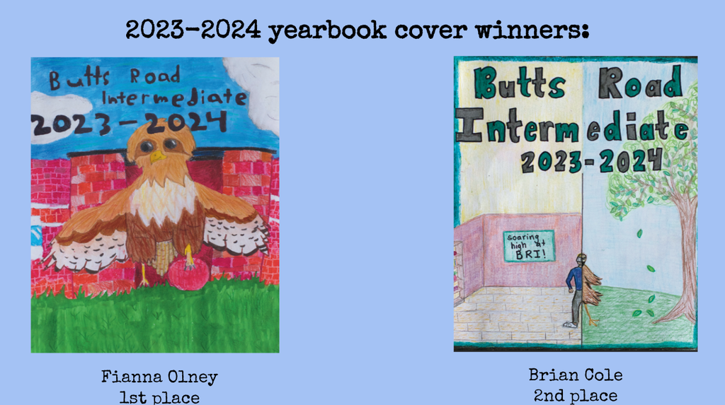 Yearbook cover winners from 2023-2024