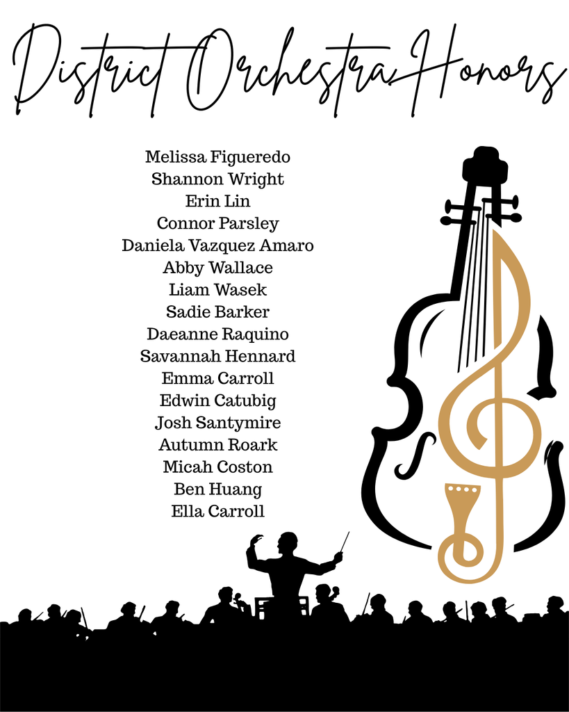 Dsitrict Orchestra Honors