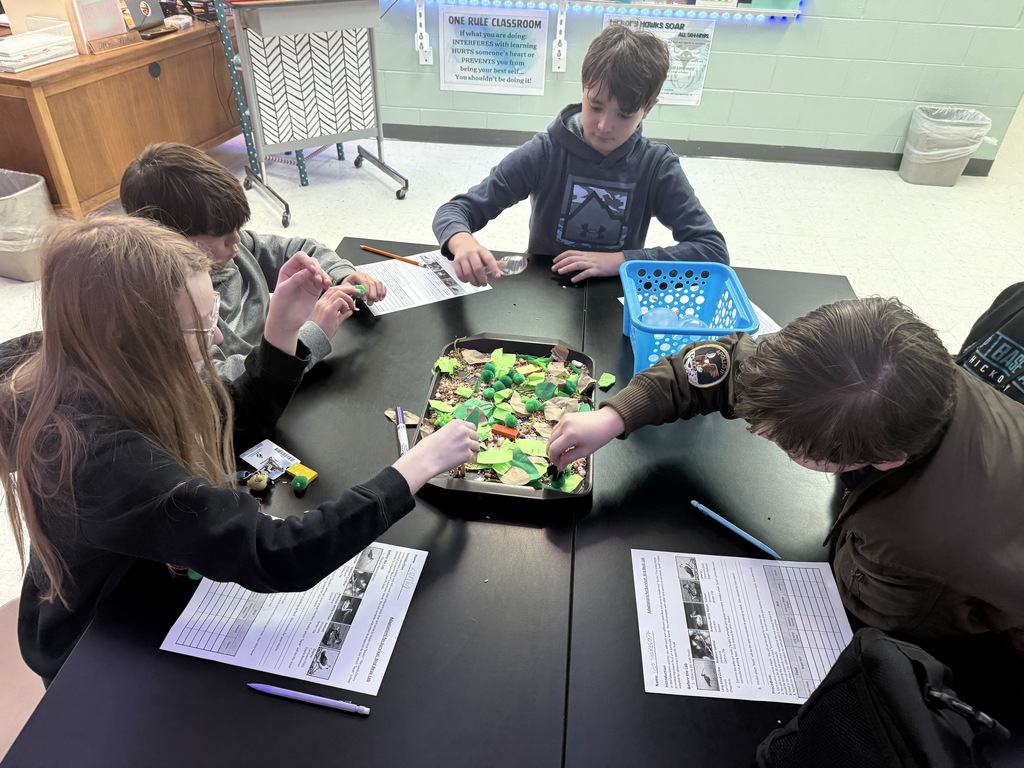 students in a science class