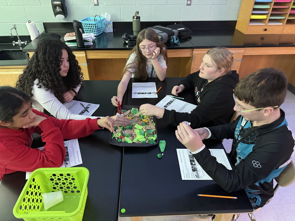 students in a science class