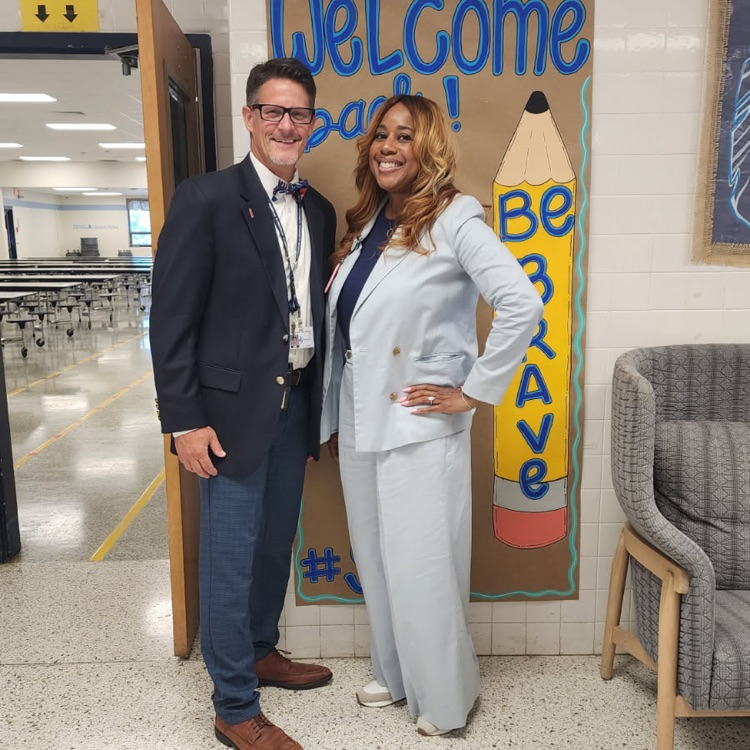 Triolet and Alexander first day of school