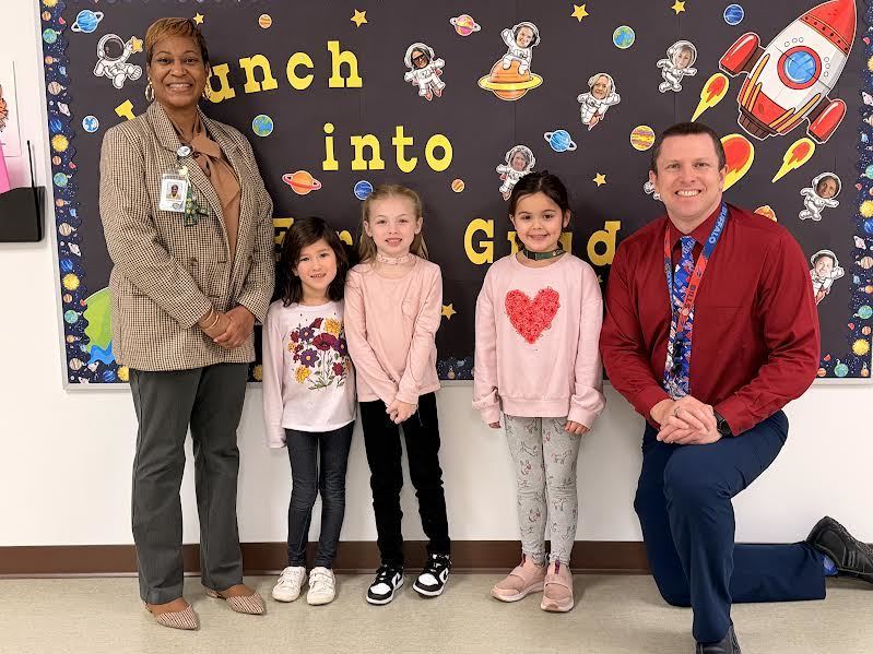 December students of the month- 1st grade