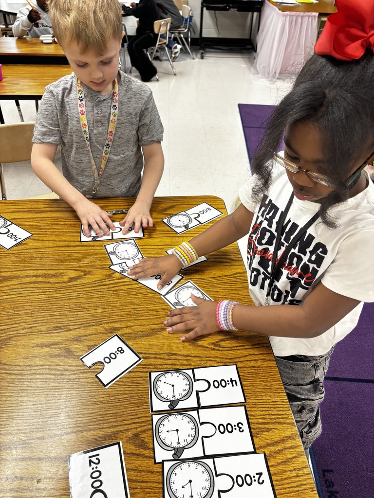 Mrs. Henderson's 1st grade math time sort