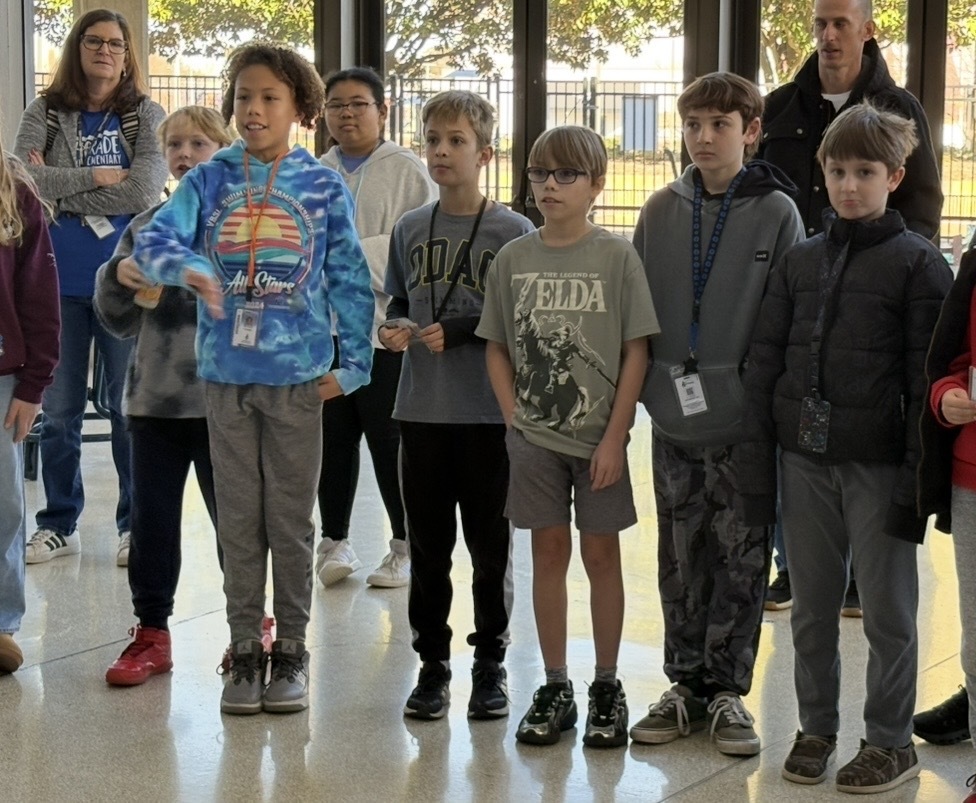 5th grade took learning on the road with a field trip to the Norfolk Scope! Our students visited with the Norfolk Admirals for a fun-filled lesson on force and motion—science in action, hockey-style!