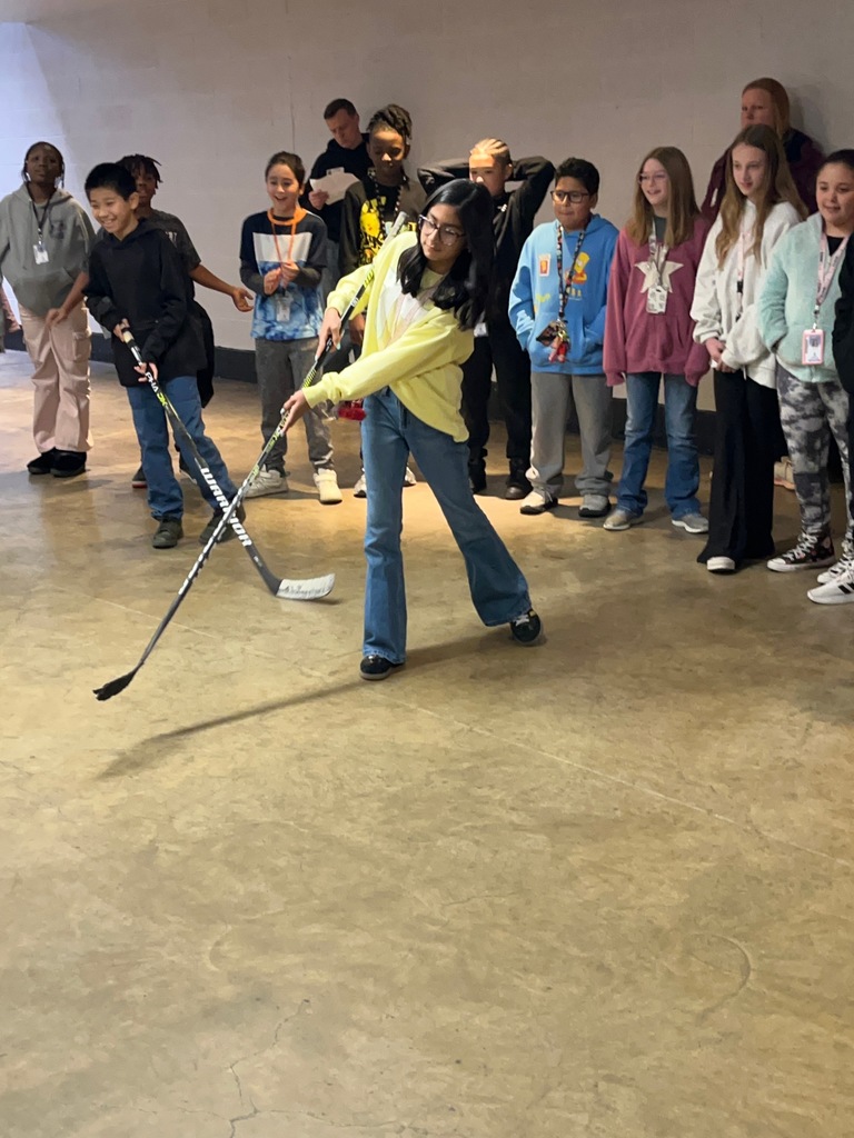 5th grade took learning on the road with a field trip to the Norfolk Scope! Our students visited with the Norfolk Admirals for a fun-filled lesson on force and motion—science in action, hockey-style!