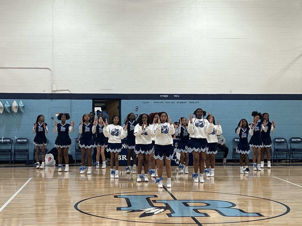 Cheerleaders on 8th grade Night