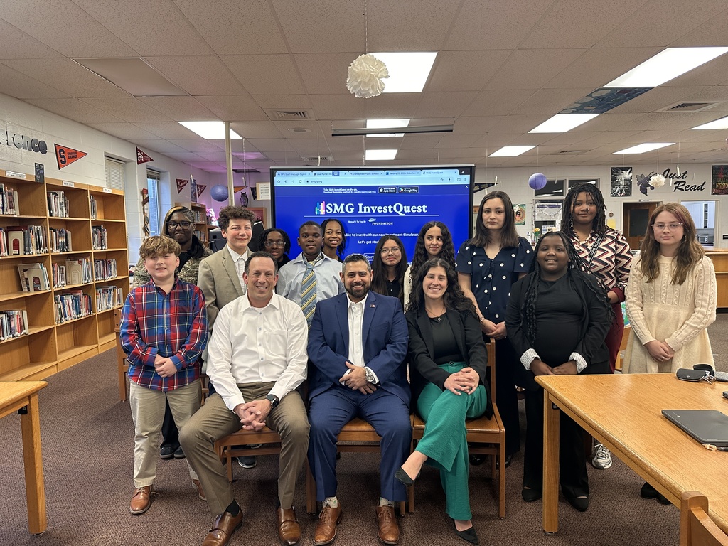 OUr students with the Integrated Financial Partners group. 